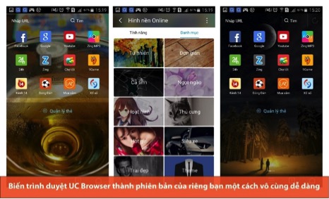 Bien Trinh Duyet Thanh Phien Ban Rieng Cua Ban