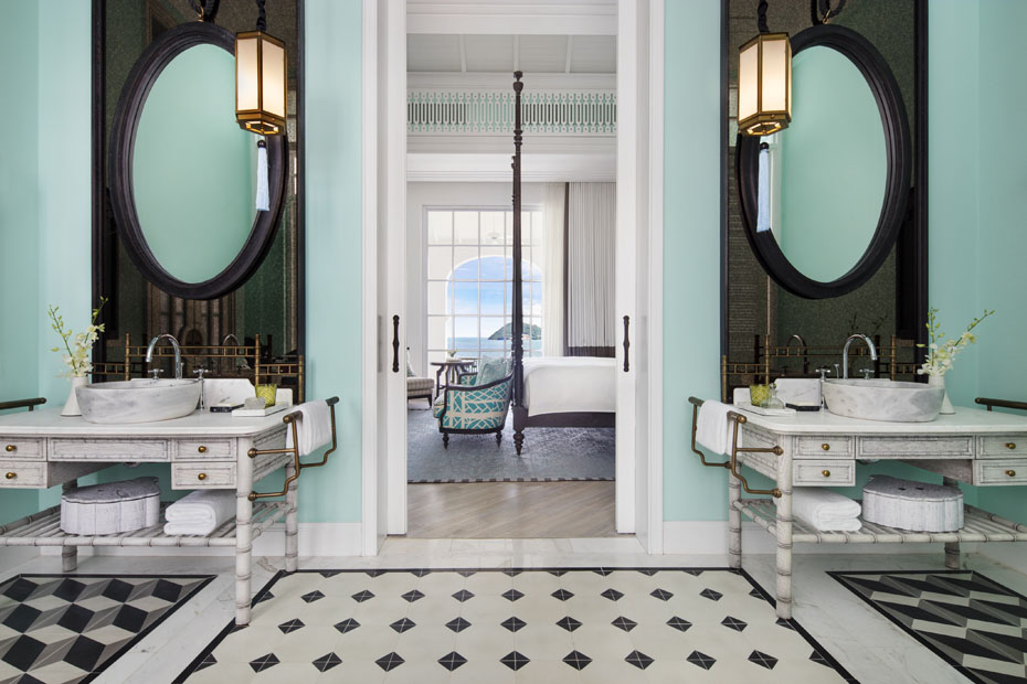 phong tam  Turquoise Suites