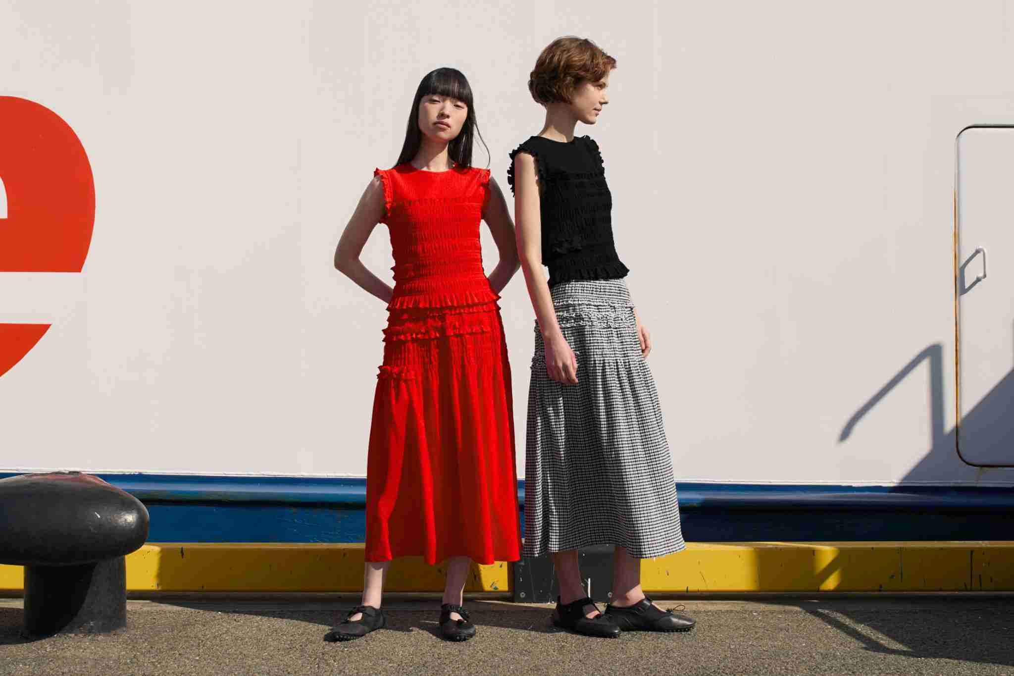 Uniqlo Cecilie Bahnsen bộ sưu tập - 4